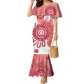 NAIDOC Week 2026 Mermaid Dress 50 Years Deadly Dhari Pink Aboriginal Art