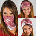 NAIDOC Week 2026 Neck Gaiter 50 Years Deadly Dhari Pink Aboriginal Art