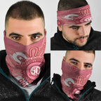 NAIDOC Week 2026 Neck Gaiter 50 Years Deadly Dhari Pink Aboriginal Art