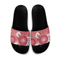NAIDOC Week 2026 Slide Sandals 50 Years Deadly Dhari Pink Aboriginal Art