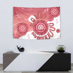 NAIDOC Week 2026 Tapestry 50 Years Deadly Dhari Pink Aboriginal Art