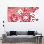 NAIDOC Week 2026 Tapestry 50 Years Deadly Dhari Pink Aboriginal Art