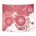 NAIDOC Week 2026 Tapestry 50 Years Deadly Dhari Pink Aboriginal Art