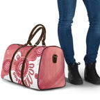 NAIDOC Week 2026 Travel Bag 50 Years Deadly Dhari Pink Aboriginal Art