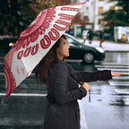 NAIDOC Week 2026 Umbrella 50 Years Deadly Dhari Pink Aboriginal Art