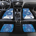 NAIDOC Week 2026 Car Mats 50 Years Deadly Dhari Blue Aboriginal Art