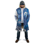 NAIDOC Week 2026 Cloak 50 Years Deadly Dhari Blue Aboriginal Art