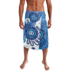 NAIDOC Week 2026 Lavalava 50 Years Deadly Dhari Blue Aboriginal Art