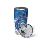 NAIDOC Week 2026 Tumbler Cup 50 Years Deadly Dhari Blue Aboriginal Art