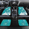 NAIDOC Week 2026 Car Mats 50 Years Deadly Dhari Cyan Aboriginal Art