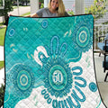 NAIDOC Week 2026 Quilt 50 Years Deadly Dhari Cyan Aboriginal Art
