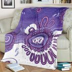 NAIDOC Week 2026 Blanket 50 Years Deadly Dhari Purple Aboriginal Art
