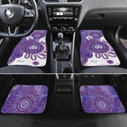 NAIDOC Week 2026 Car Mats 50 Years Deadly Dhari Purple Aboriginal Art