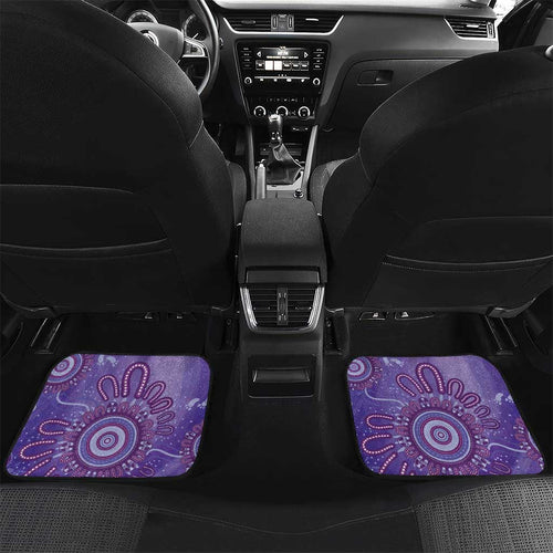 NAIDOC Week 2026 Car Mats 50 Years Deadly Dhari Purple Aboriginal Art