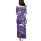 NAIDOC Week 2026 Puletasi 50 Years Deadly Dhari Purple Aboriginal Art