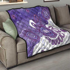 NAIDOC Week 2026 Quilt 50 Years Deadly Dhari Purple Aboriginal Art
