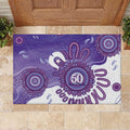 NAIDOC Week 2026 Rubber Doormat 50 Years Deadly Dhari Purple Aboriginal Art