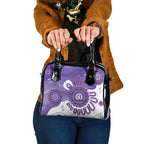 NAIDOC Week 2026 Shoulder Handbag 50 Years Deadly Dhari Purple Aboriginal Art