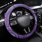 NAIDOC Week 2026 Steering Wheel Cover 50 Years Deadly Dhari Purple Aboriginal Art