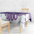 NAIDOC Week 2026 Tablecloth 50 Years Deadly Dhari Purple Aboriginal Art