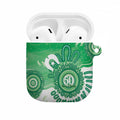 NAIDOC Week 2026 AirPods Case 50 Years Deadly Dhari Green Aboriginal Art