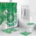 NAIDOC Week 2026 Bathroom Set 50 Years Deadly Dhari Green Aboriginal Art