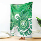 NAIDOC Week 2026 Blanket 50 Years Deadly Dhari Green Aboriginal Art