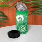 NAIDOC Week 2026 4 in 1 Can Cooler Tumbler 50 Years Deadly Dhari Green Aboriginal Art