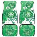 NAIDOC Week 2026 Car Mats 50 Years Deadly Dhari Green Aboriginal Art