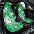 NAIDOC Week 2026 Car Seat Cover 50 Years Deadly Dhari Green Aboriginal Art