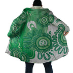 NAIDOC Week 2026 Cloak 50 Years Deadly Dhari Green Aboriginal Art