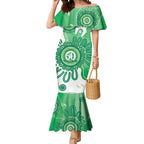 NAIDOC Week 2026 Mermaid Dress 50 Years Deadly Dhari Green Aboriginal Art