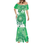 NAIDOC Week 2026 Mermaid Dress 50 Years Deadly Dhari Green Aboriginal Art