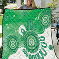 NAIDOC Week 2026 Quilt 50 Years Deadly Dhari Green Aboriginal Art