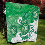 NAIDOC Week 2026 Quilt 50 Years Deadly Dhari Green Aboriginal Art