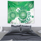 NAIDOC Week 2026 Tapestry 50 Years Deadly Dhari Green Aboriginal Art
