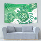 NAIDOC Week 2026 Tapestry 50 Years Deadly Dhari Green Aboriginal Art