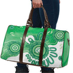 NAIDOC Week 2026 Travel Bag 50 Years Deadly Dhari Green Aboriginal Art