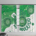 NAIDOC Week 2026 Window Curtain 50 Years Deadly Dhari Green Aboriginal Art