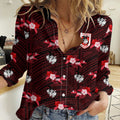 (Custom Text And Number) Dragons Rugby Women Casual Shirt Polynesian Tribal Mix Tropical Hawaiian Style LT14