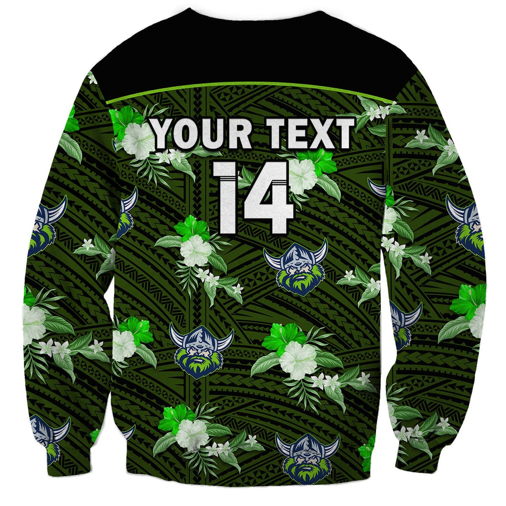 custom-text-and-number-raiders-rugby-sweatshirt-polynesian-tribal-mix-tropical-hawaiian-style
