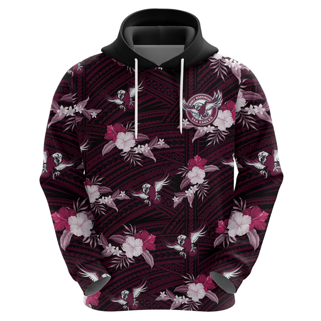 custom-text-and-number-sea-eagles-rugby-hoodie-polynesian-tribal-mix-tropical-hawaiian-style
