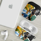 Rugby 2025 Championship AirPods Case Southern Hemisphere Countries Mascots - Aussie Hoodie