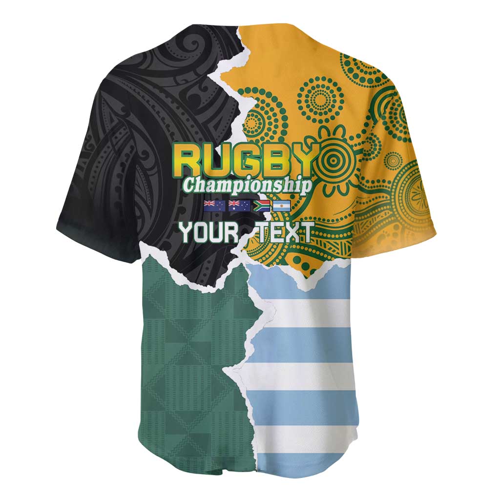 Personalised Rugby 2025 Championship Baseball Jersey Southern Hemisphere Countries Mascots - Aussie Hoodie