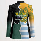 Personalised Rugby 2025 Championship Blazer Southern Hemisphere Countries Mascots - Aussie Hoodie