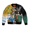 Personalised Rugby 2025 Championship Bomber Jacket Southern Hemisphere Countries Mascots - Aussie Hoodie