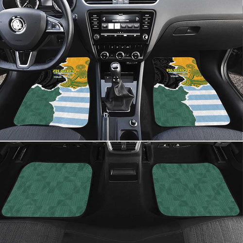 Rugby 2025 Championship Car Mats Southern Hemisphere Countries Mascots - Aussie Hoodie