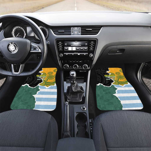 Rugby 2025 Championship Car Mats Southern Hemisphere Countries Mascots - Aussie Hoodie