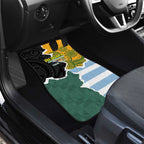 Rugby 2025 Championship Car Mats Southern Hemisphere Countries Mascots - Aussie Hoodie