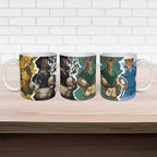 Rugby 2025 Championship Ceramic Mug Southern Hemisphere Countries Mascots - Aussie Hoodie